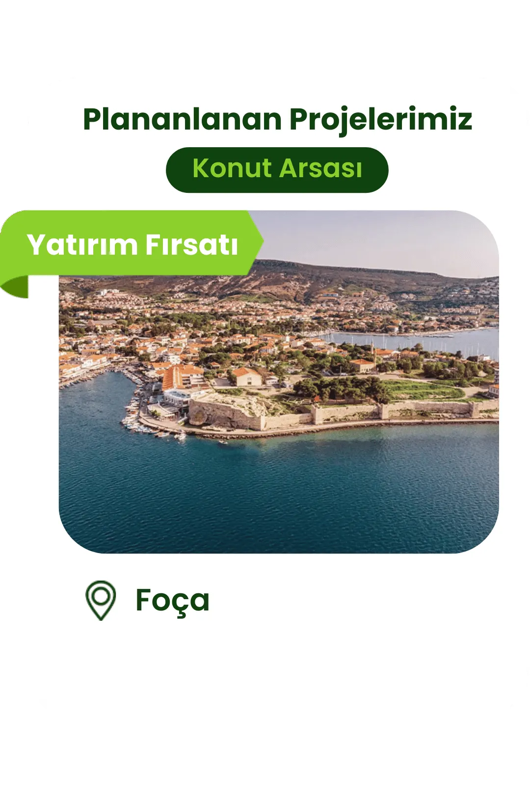 Foça Yatırım Arsası