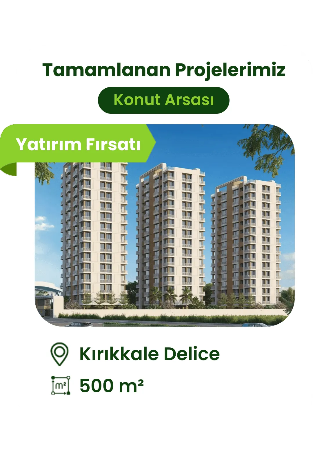 Kırıkkale Delice Yatırım Arsası
